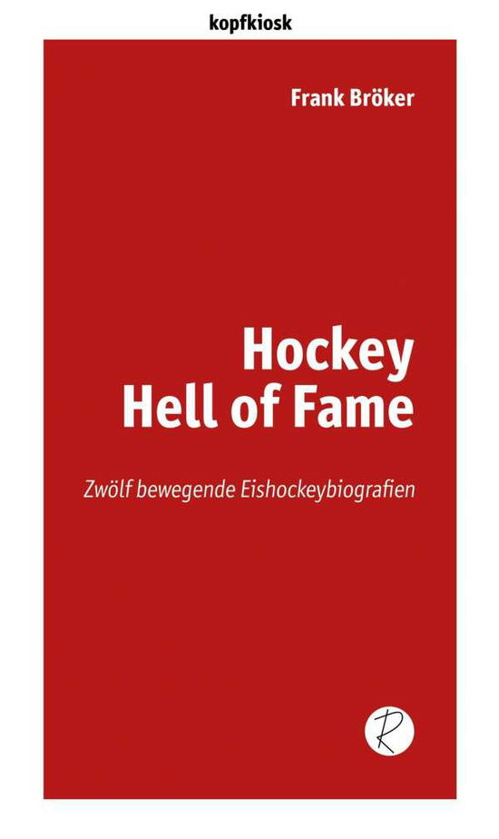 Cover for Frank Bröker · Hockey Hell of Fame (Paperback Book) (2020)