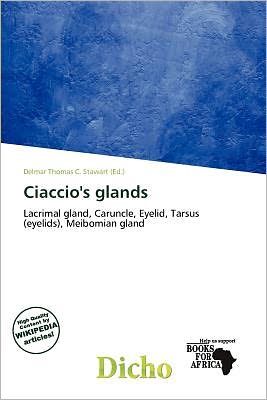 Cover for Delmar Thomas C Stawart · Ciaccio's glands (Book) (2011)