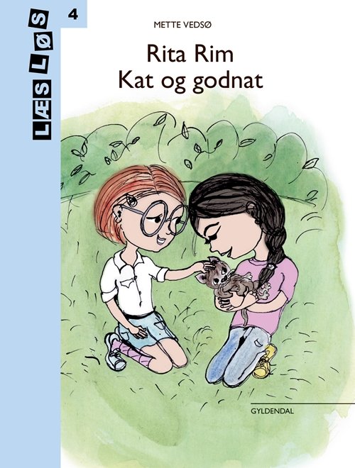 Cover for Mette Vedsø · Læs løs 4: Rita Rim. Kat og godnat (Bound Book) [1º edição] (2018)