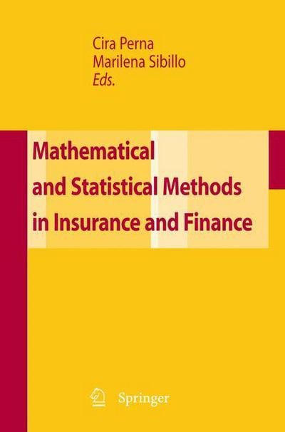 Cover for Cira Perna · Mathematical and Statistical Methods for Insurance and Finance (Hardcover bog) [2008 edition] (2007)