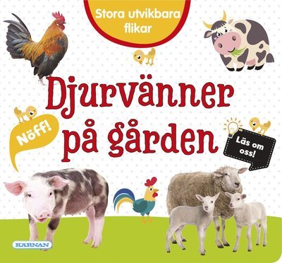 Cover for Djurvänner på gården (Kartonbuch) (2022)