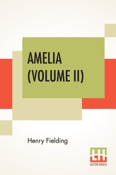 Cover for Henry Fielding · Amelia (Volume II) (Paperback Bog) (2020)
