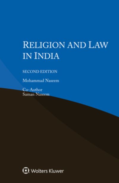 Cover for Mohammad Naseem · Religion and Law in India (Pocketbok) (2020)