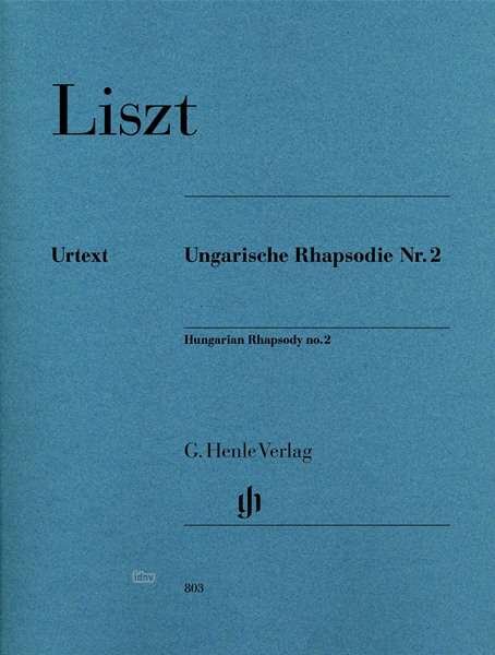 Cover for Liszt · Ungar.Rhapsodie Nr.2,Kl.HN803 (Book) (2018)