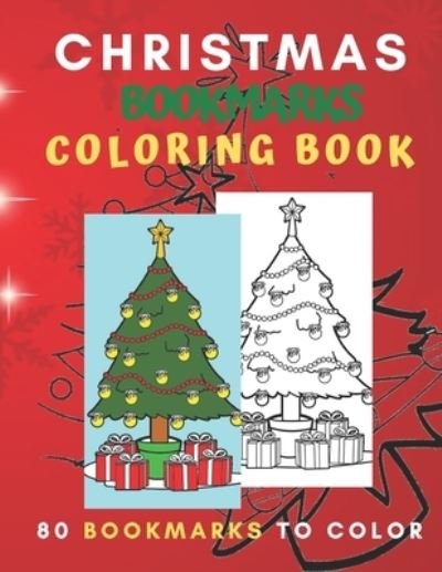 Cover for Lora Draw Publishing · Christmas Bookmarks Coloring Book (Pocketbok) (2020)