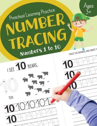 Cover for Leopard Whiz Press · Number Tracing (Numbers 1 to 10) (Paperback Bog) (2020)