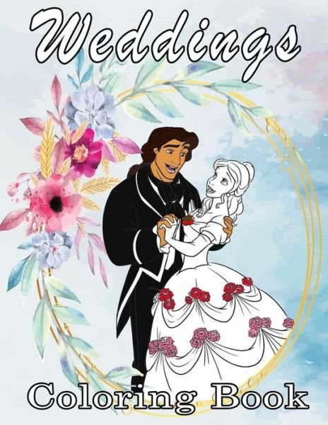 Cover for Sread Bleu · Weddings Coloring Book (Paperback Bog) (2020)