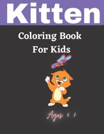 Kitten Coloring Book For Kids Ages 4-8 - Boo Coo - Livros - Independently Published - 9798721957031 - 14 de março de 2021