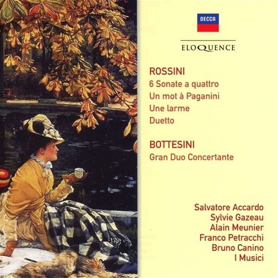 Cover for Salvatore Accardo / I Musici · Rossini: Sonate A Quattro / Bottesini: Gran Duo Concertante (CD) (2016)
