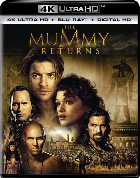 Cover for Mummy Returns (4K UHD Blu-ray) (2017)