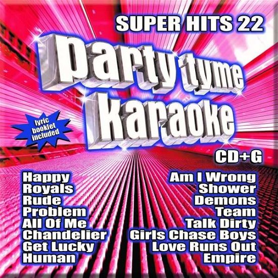Cover for Party Tyme Karaoke: Super Hits 22 / Various (CD) (2014)