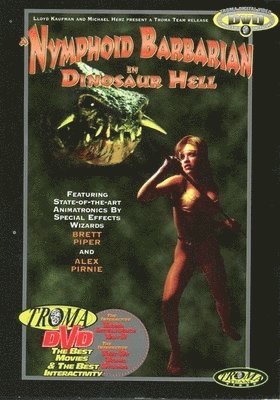 Cover for DVD · Nymphoid Barbarian in Dinosaur Hell (DVD) (2015)