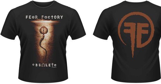 Cover for Fear Factory · Obsolete (T-shirt) [size S] [Black edition] (2015)