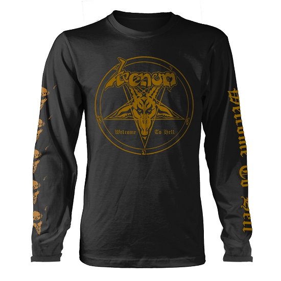 Cover for Venom · Welcome to Hell (Gold) (Trøje) [size XXXL] (2024)