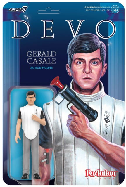 Devo Reaction Figures Wave 03 - Gerald Casale (New Traditionalists) - Gerald Casale - Produtos - SUPER 7 - 0840049860032 - 1 de março de 2024