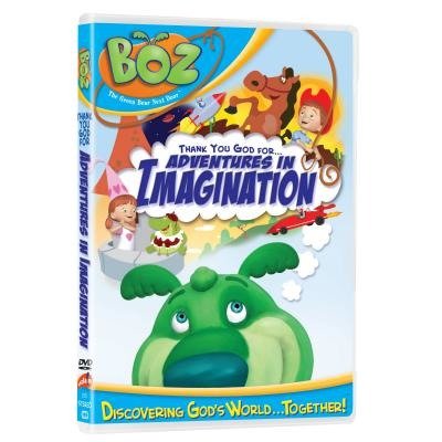 Cover for Boz · Boz the Green Bear Next Door: Thank You, God, for Adventures in Imagination (DVD)