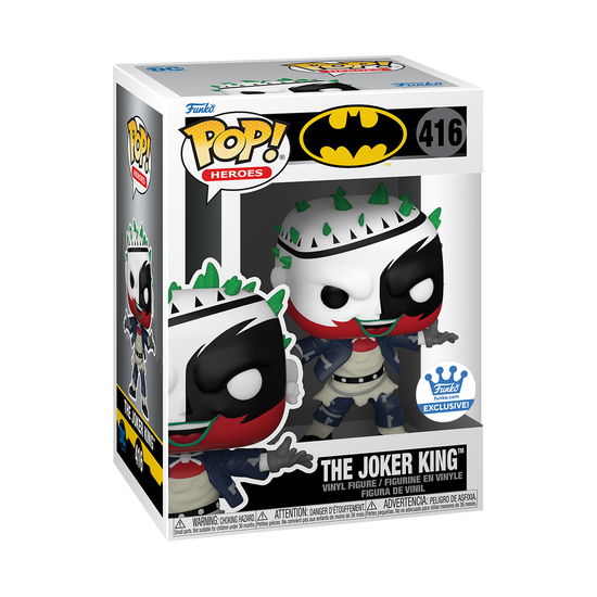 Cover for DC Comics · DC Comics POP! Heroes Vinyl Figur The Joker King E (Leketøy) (2022)