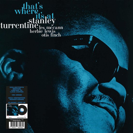 That's Where It's At - Stanley Turrentine - Musik - BLUE NOTE - 3700477832032 - 17. Januar 2020