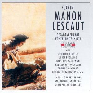 Cover for Puccini G. · Manon Lescaut -cr- (CD) (2019)