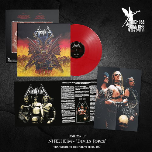 Cover for Nifelheim · Devil’s Force (Red Vinyl LP) (LP) (2024)