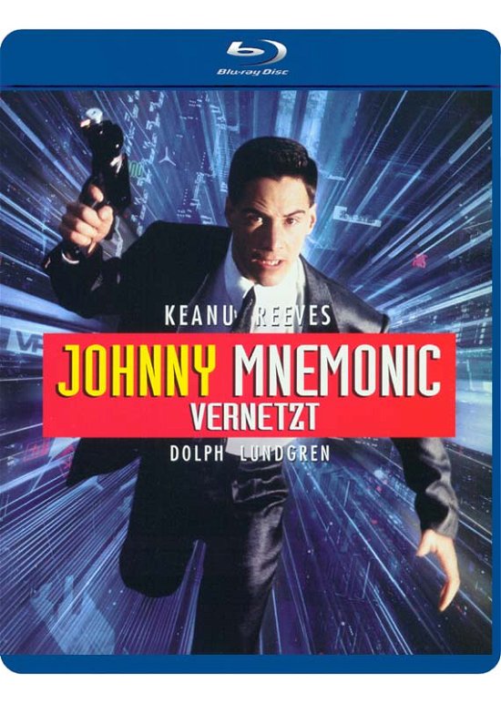 Cover for Keanu Reeves · Johnny Mnemonic-vernetzt (Blu-ray) (2018)
