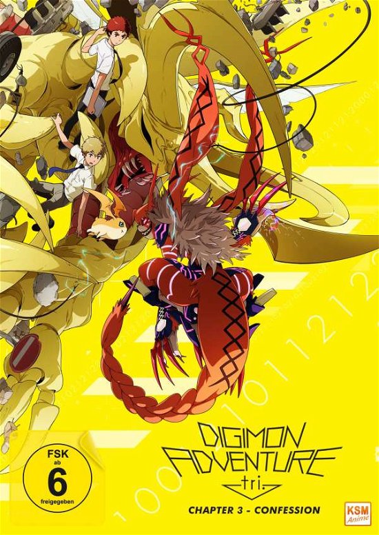 Cover for Digimon Adventure tri. - Confession Chapter 3 (DVD) (2017)