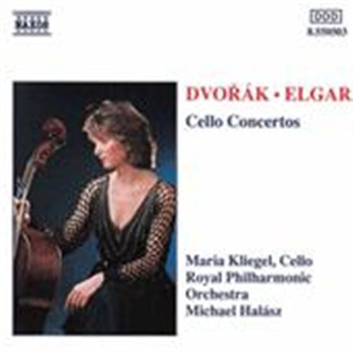 DVORAK / ELGAR: Cello Concertos - Kliegel / Halasz / Royal Phil. Or. - Muziek - Naxos - 4891030505032 - 14 mei 1992
