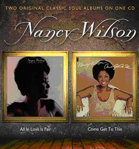 Cover for Nancy Wilson · All In Love Is Fair / Come Get To This (CD) (2022)