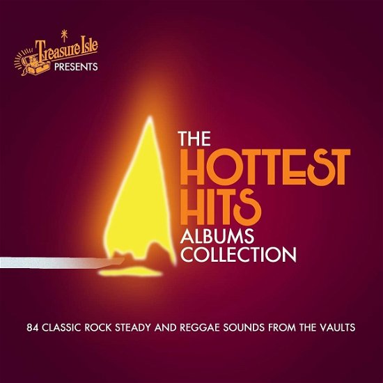 Cover for Treasure Isle Presents The Hottest Hits Albums Collection (CD) (2021)