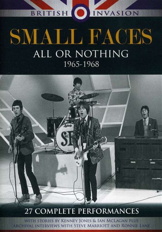 Cover for Small Faces · All or Nothing 1966-1968 (DVD) (2009)