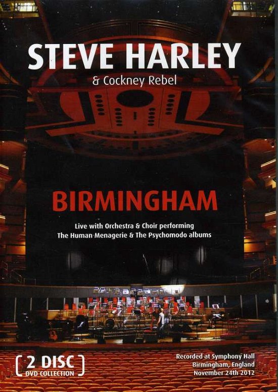 Cover for Harley, Steve &amp; Cockney Rebel · Birmingham (DVD) (2013)