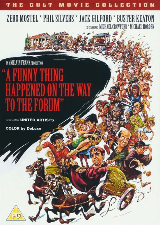 Cover for A Funny Thing Happened on the Way to the Forum · A Funny Thing Happened On The Way To The Forum (DVD) (2016)