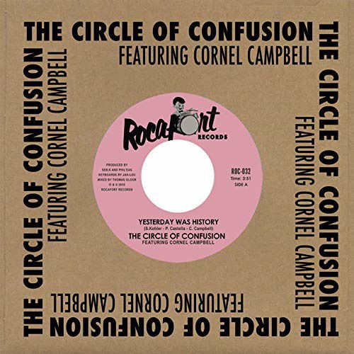 Cover for Circle of Confusion · Yesterday Was History / Yesterday Was History (Tcoc Yesterdub Mix) (Feat. Cornel Campbell) (LP) (2020)