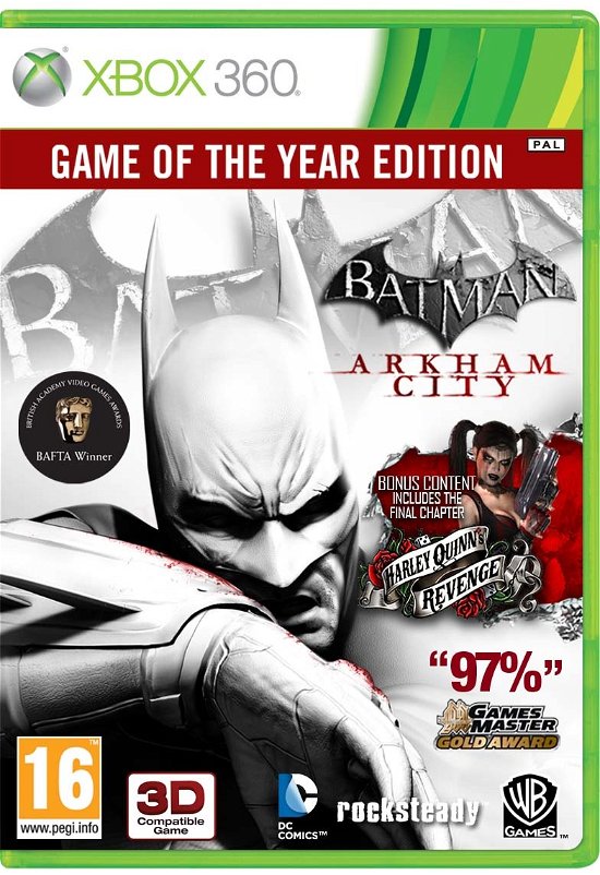 Cover for Warner Brothers · Batman: Arkham City - Game of the Year Edition (X360) [Standard edition] (2012)
