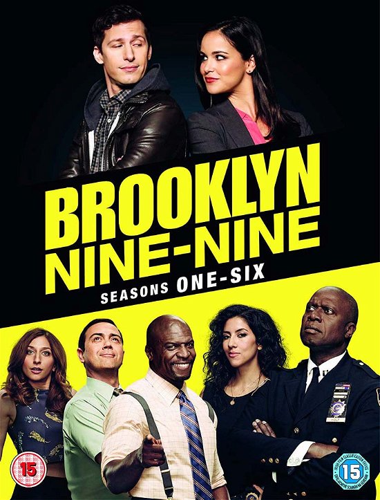 Cover for Brooklyn Nine Nine S16 DVD · Brooklyn Nine Nine Seasons 1 to 6 (DVD) (2019)