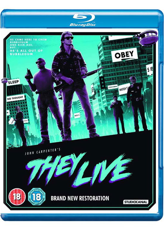 Cover for They Live (Blu-ray) (2018)