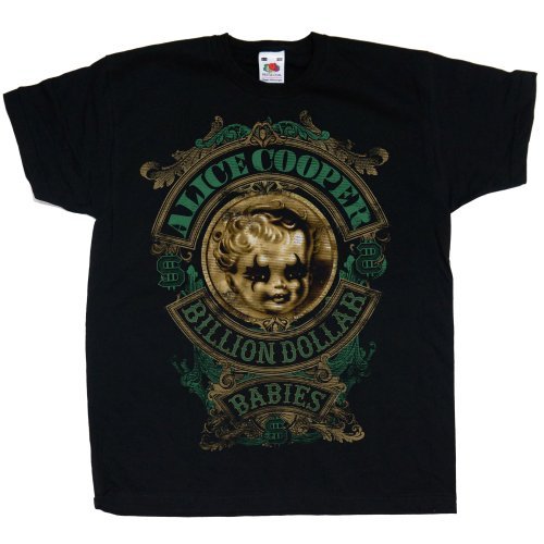 Cover for Alice Cooper · Alice Cooper Kids T-Shirt: Billion Dollar Baby (3-4 Years) (T-shirt) [size 3-4yrs] [Black - Kids edition]