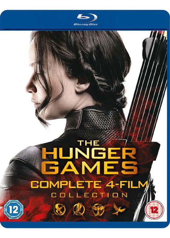 Cover for Hunger Games Complete 14 Coll BD · Hunger Games Complete 4 Film Collection (Blu-ray) (2016)