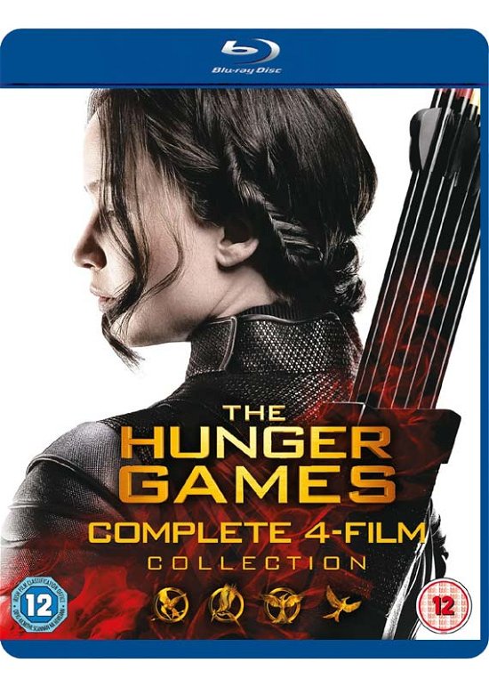 Cover for Hunger Games Complete 14 Coll BD · The Hunger Games - Complete Collection (4 Films) (Blu-ray) (2016)