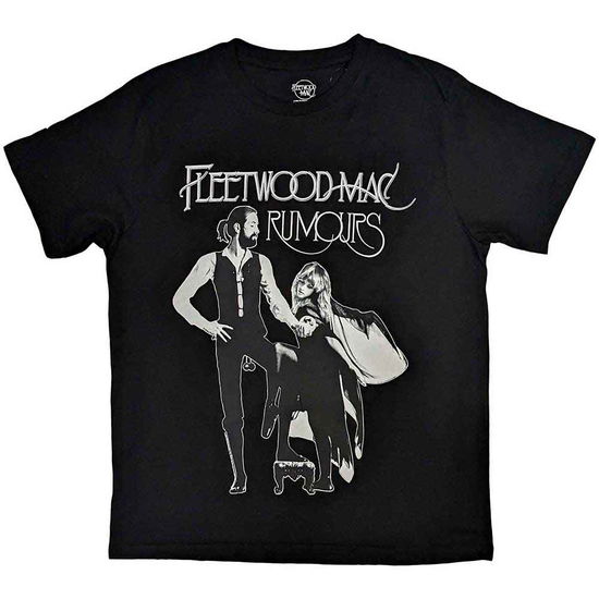 Fleetwood Mac Unisex T-Shirt: Rumours (Black) - Fleetwood Mac - Merchandise - PHD - 5056012044032 - March 5, 2021