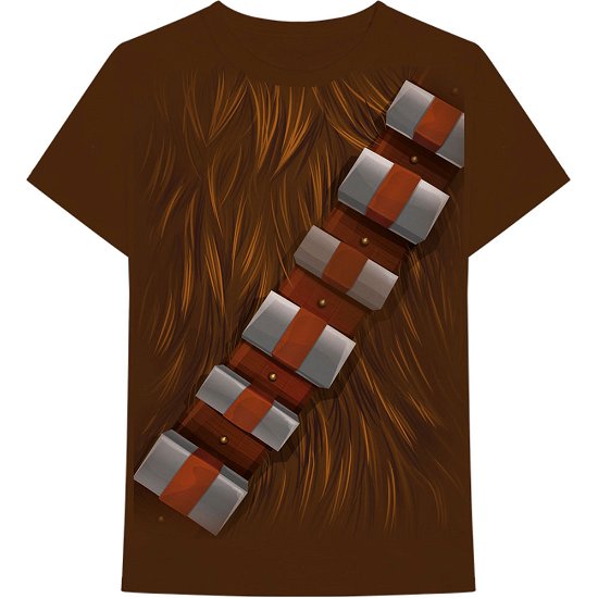 Star Wars Unisex T-Shirt: Chewbacca Chest - Star Wars - Koopwaar -  - 5056170678032 - 