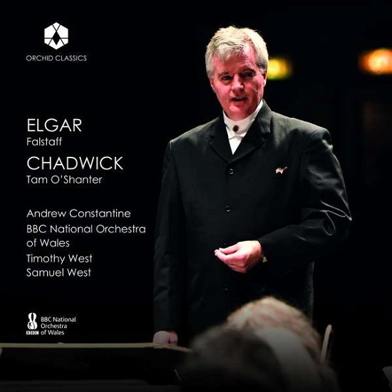 Cover for Chadwick / Bbc National Orch of Wales / West · Edward Elgar: Falstaff / George Whitflield Chadwick: Tam OShanter (CD) (2019)