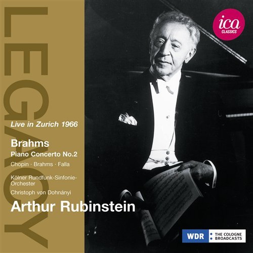 Cover for Brahms / Chopin / De Falla / Krso / Von Dohnanyi · Brahms Piano Concerto No. 2 (CD) (2011)