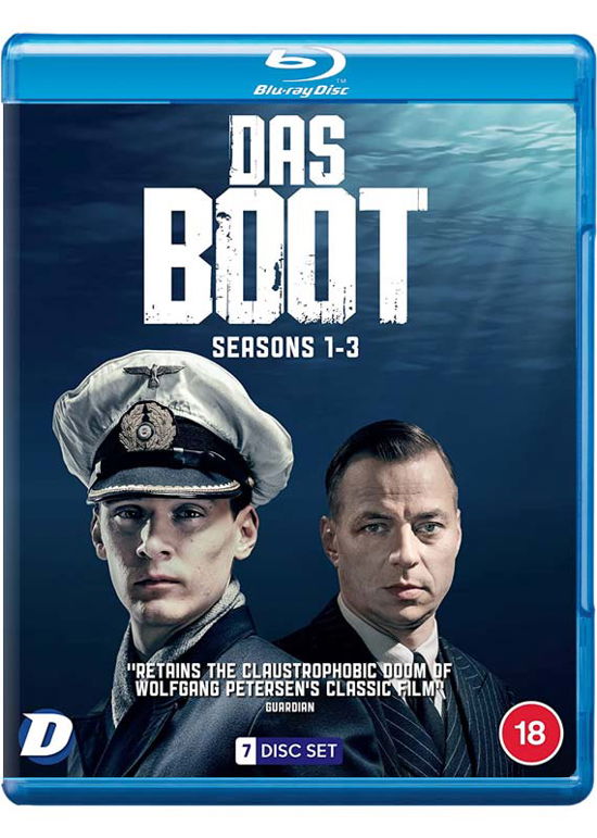 Cover for Das Boot Season 13 Bluray · Das Boot Season 1 to 3 (Blu-ray) (2022)
