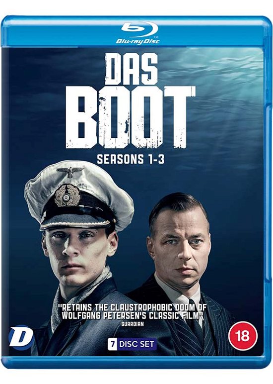 Cover for Das Boot Season 13 Bluray · Das Boot: Season 1-3 (Blu-ray) (2022)