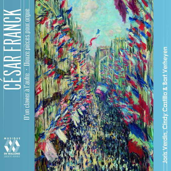 Cover for Verdin, Joris / Cindy Castillo · D'un Clavier A L'autre: Douze Pieces Pour Orgue (CD) (2022)