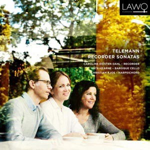 Caroline Eidsten Dahl / Kate Hearne / Christian Kjos · Telemann: Recorder Sonatas (CD) [Digipak] (2020)