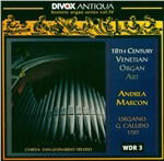 Cover for Andrea Marcon · * Venezianische Orgelkunst (CD) (2007)