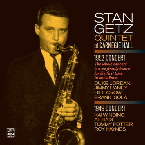 Cover for Stan -Quintet- Getz · At Carnegie Hall -Live- (CD) (1990)