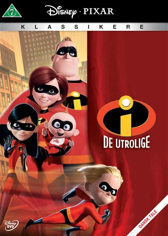 De Utrolige (The Incredibles) - Disney - Filmes - Walt Disney - 8717418296032 - 8 de fevereiro de 2011